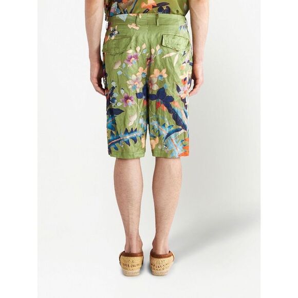Etro Men's Flowered Bermuda Shorts - Picture 3 of 6